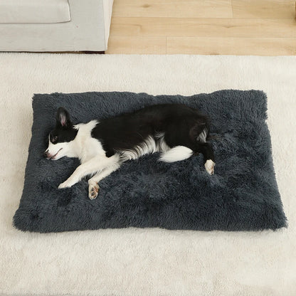 Luxurious Soft Plush Dog Bed - The Ultimate Cozy Retreat for Your Beloved Pets