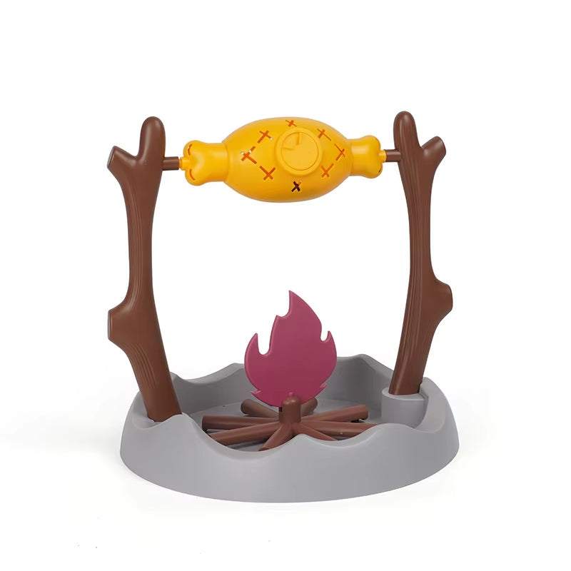 Interactive Roasted Chicken Leg Toy for Cats and Dogs - 360° Rotating Slow Feeder for Fun and Learning